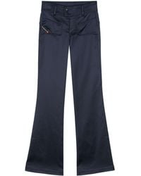 DIESEL - P-stell Flared Trousers - Lyst