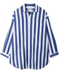 Sunnei - Striped Shirt - Lyst
