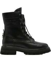 Michael Kors - Caleb Combat Boots - Lyst