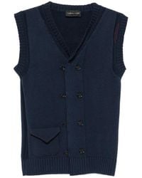 Gabriele Pasini - Double-Breasted Vest - Lyst