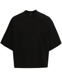 Entire studios - Panelled Organic-cotton T-shirt - Lyst
