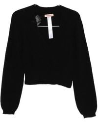 Twinset - V-neck long-sleeve sweater - Lyst