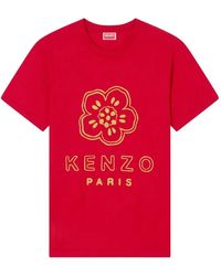 KENZO - Boke Flower-Print T-Shirt - Lyst