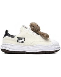 Maison Mihara Yasuhiro - X House "Blakey"Og Sole Chenille Embroidey Low-Top Sneaker - Lyst