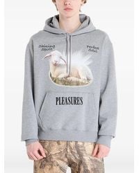 Pleasures - Graphic-Print Hoodie - Lyst