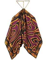 PUCCI - Labirinto Print Chain Top - Lyst