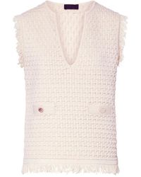 Liu Jo - Fringed-Detail Waistcoat - Lyst