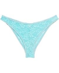 Fleur du Mal - Le Stretch Lace Cheeky Briefs - Lyst