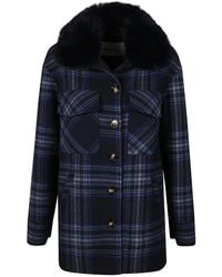 Ava Adore - Manteau Zion À Carreaux - Lyst