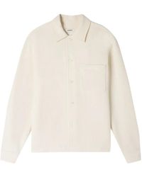 Sandro - Giacca-Camicia Con Colletto Polo - Lyst