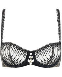 Aubade - Voodoo Kiss Embroidered Underwired Bra - Lyst