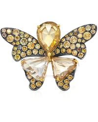 HYT Jewelry - Butterfly-Design Diamond Ring - Lyst