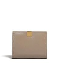 Marni - Debossed-Logo Tri-Fold Wallet - Lyst