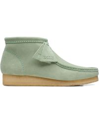 Clarks - Wallabee Round-Toe Boots - Lyst