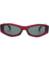Versace - Logo-Print Sunglasses - Lyst
