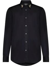 McQueen - Overhemd Met Borduurwerk - Lyst