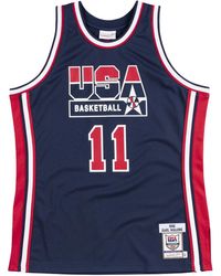 Mitchell & Ness - オーセンティック "team Usa 1992 Karl Malone" ジャージ - Lyst