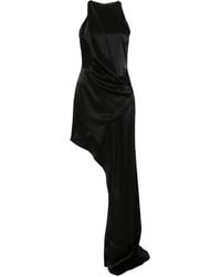 David Koma - Draped Asymmetric Maxi Dress - Lyst