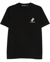 KARL LAGERFELD - Palm-Tree T-Shirt - Lyst