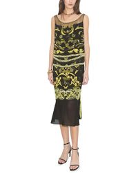 Tory Burch Embellished Slip Dress | Lyst Tory Burch Embellished Slip Dress | Lyst