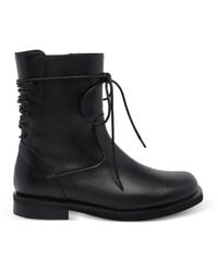 Poeve - Arlo Lace-Up Boots - Lyst