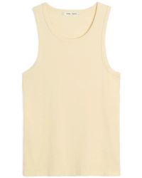 Cmmn Swdn - Arturo Ribbed Cotton Tank Top - Lyst