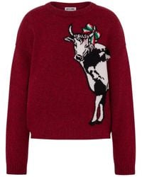 Moschino - Intarsia Trui - Lyst