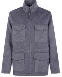 Aspesi - Veste À Fermeture Zippée - Lyst