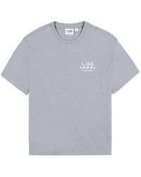 LAB C.O. OFF WHITE - Diag-Print T-Shirt - Lyst