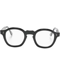 Lesca - Mose Brille mit rundem Gestell - Lyst