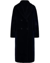 Max Mara - Alpaca Wool-blend Double-breasted Coat - Lyst