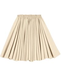 Ami Paris - Corolla Wool Midi Skirt - Lyst