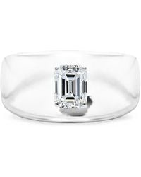 SOLO for Diamonds - Bague À Diamant Taille Émeraude - Lyst