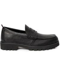 HUGO - Lug-Sole Loafers - Lyst