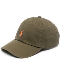 Polo Ralph Lauren - Casquette En Coton À Logo Brodé - Lyst