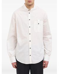 Andrea Ya'aqov - Mock-Neck Chest-Pocket Shirt - Lyst