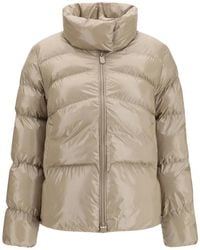 Pinko - Glossy Quilted Puffer Jacket - Lyst