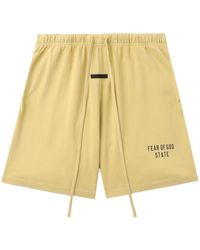 Fear Of God - Joggingshorts Mit Logo-Print - Lyst