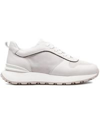 Doucal's - Panelled Leather Sneakers - Lyst