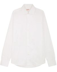 Fursac - Camisa De Algodón De Manga Larga - Lyst