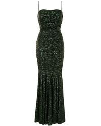 Dolce & Gabbana - Sequin-embellished Fishtail Gown - Lyst