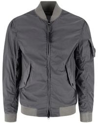 C.P. Company - Logo-Detail Bomber Jacket - Lyst