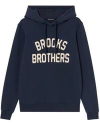 Brooks Brothers - Sudadera con capucha y logo bordado - Lyst