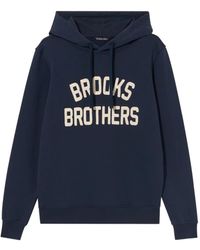 Brooks Brothers - Sudadera con capucha y logo bordado - Lyst