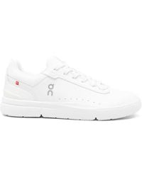 On Shoes - The Roger Advantage Logo-Print Sneakers - Lyst