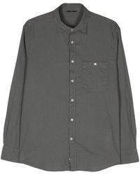 7 For All Mankind - Classic-collar Long-sleeve Shirt - Lyst