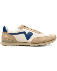 Visvim - Fkt Runner Panelled Suede-Trim Sneakers - Lyst