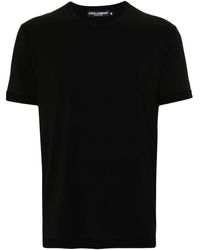 Dolce & Gabbana - Camiseta con cuello redondo - Lyst