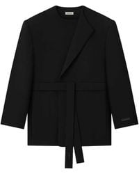 Fear Of God - Crewneck Belted Wrap-Design Jacket - Lyst