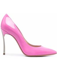 Dames Hakken voor Casadei Leer Blade Roxanne Stiletto Pumps in het Roze  Dames Schoenen voor voor Hakken voor Pumps allware.com.br